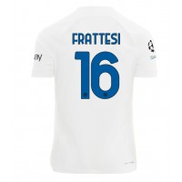 Inter Milan Davide Frattesi #16 Udebanetrøje 2023-24 Kortærmet